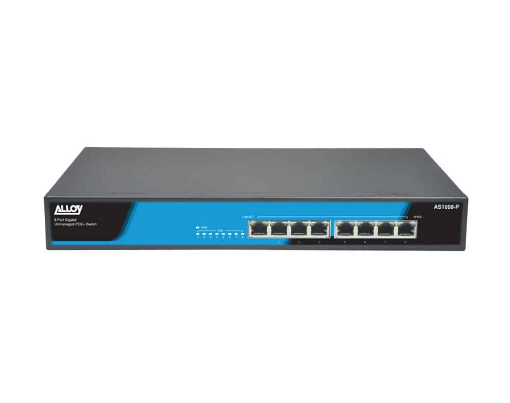 Alloy 8 Port PoE Switch