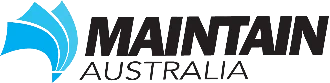 Maintain Australia logo